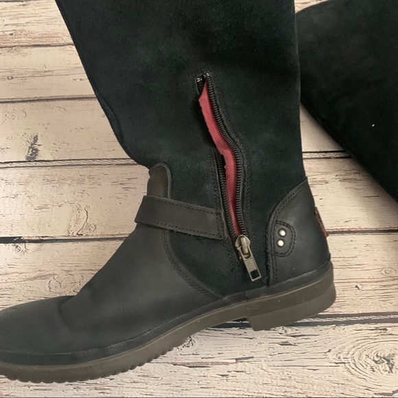 Ugg Thomsen Waterproof riding moto boot Size 7 - Picture 8 of 13